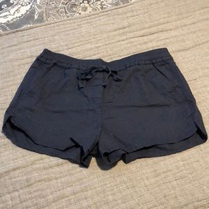 Loft linen blend shorts